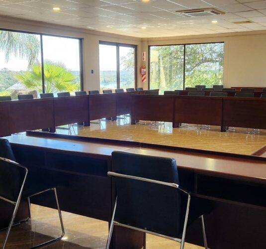 Conference venue at Simanya River Lodge, Kavango West
